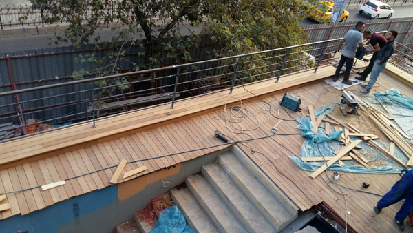 ahap deck, balkon deck kaplama, ahap deck uygulama, ahap deck lleri, karo deck, deck kaplama, deck deme ustas, deck deme fiyatlar, mraniye, ahap deck deme